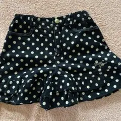 メゾピアノ水玉フリル半ズボン120