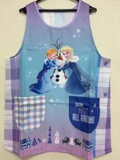 新品・未使用　ディズニー　アナ雪　保育士エプロン