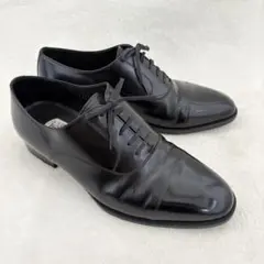【極美品】Marelli マレリー ストレートチップ 本革 3E 25cm 黒のサムネイル