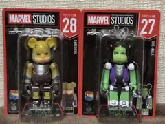 1番くじMARVEL STUDIOS BE@RBRICK 2点セット　マーベル