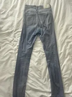 GYDA ライトブルー スキニーデニム ハイウエスト XSサイズ