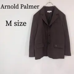Arnold Palmer アーノルドパーマー ジャケット ロゴ刺繍 ストライプ