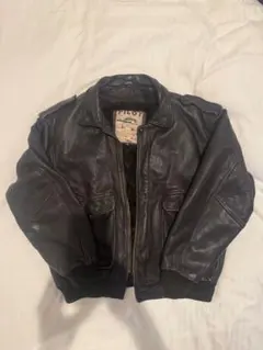 LEVI'S】 合成皮革ジャケット XL MA-1スタイルエコレザージャケット