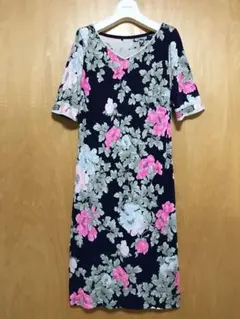 ❣️極美品レオナール❣️バラ刺繍 ボレロ&ワンピースアンサンブル