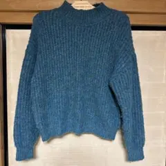 B:MING by BEAMS 青 長袖セーター