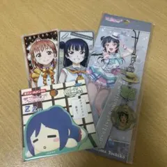 ラブライブサンシャイン ステッカー マグネット キーホルダー ストラップ