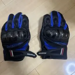 NANKAI バイクグローブ ブラック/ブルー