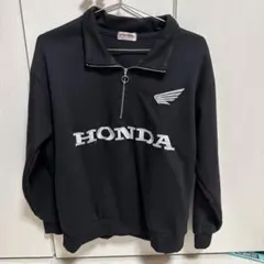 HONDA ブラック スウェット トレーナー