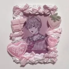 ♡ ホイップデコ トレカケース 量産型 ピンク リボン ハート ♡