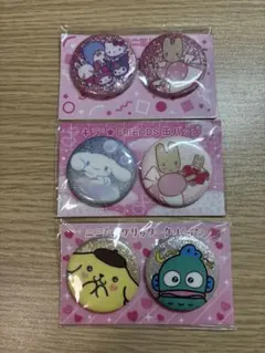 2025年最新】タイトル：サンリオ ピンズ・ピンバッジ・缶バッジの人気