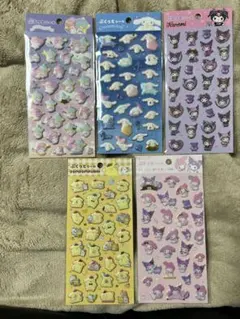 ダイソー⭐︎サンリオキャラクターシール⭐︎5点セット