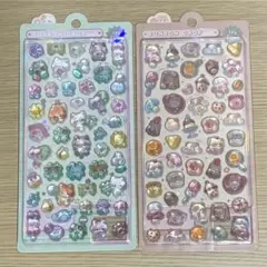 クーリア ボンボンドロップシール ねこねこボンボン はむはむボンボン 2点セット