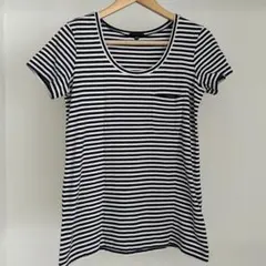 theory ストライプ 半袖 Tシャツ ポケット付き サイズ:Sのサムネイル