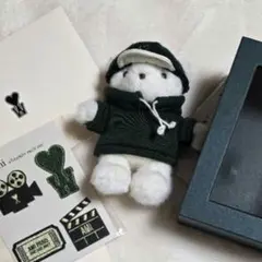 チェウシク x AMI テディベア ぬいぐるみ キーリングセット おまけ付 B チェウシク x AMI テディベア ぬいぐるみ キーリングセット おまけ付 B
