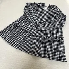 BREEZE ギンガムチェックチュニック 130cm