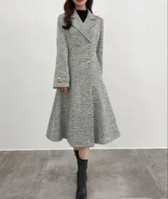 2025年最新】ツイード ロングコートの人気アイテム - メルカリ