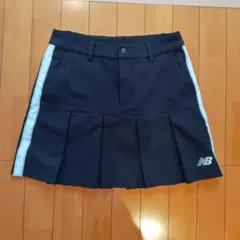 new balance golf】黒アシンメトリーフリルスカート(新品未使用 