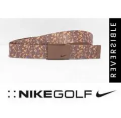 希少】NIKE ビックバックル ゴルフ ベルト - メルカリ