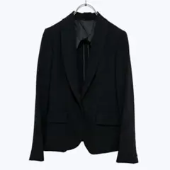 デスタイル ブラック テーラードジャケット フォーマル オフィス 美シルエットのサムネイル