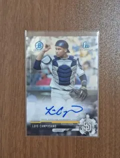 MLB 直筆サインカード　Luis Campusano Bowman