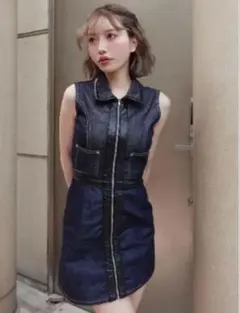 2025年最新】ダーリッチデニムワンピースの人気アイテム - メルカリ