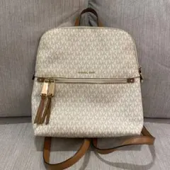 RHEA ZIP スリムバックパック ミディアム　マイケルコース