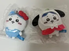 サンリオ ちいかわ ハチワレ キティ ポチャッコ マスコット 2個 タグあり