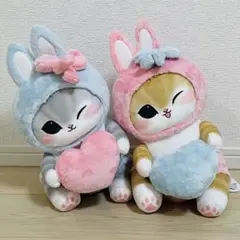 mofusand モフサンド うさにゃんBIGぬいぐるみ 全2種セット