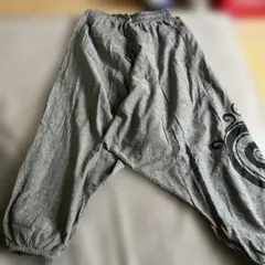 新品タグ付き EAST STYLE サルエルパンツ グレー