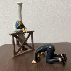 未開封　バンプレスト　ワンピース　ドラマティックショーケース　サンジ　ゼフ BANPRESTO（バンプレスト） ワンピース フィギュア サンジ ゼフ