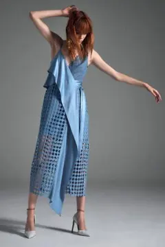 A11●タグ付き●DIANE VON FURSTENBERG ラップワンピース