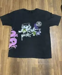 STUSSY Strike Pig Dyed Tシャツ ロゴ ステューシーXL