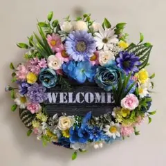 ☆海月☆様リクエスト【30×45】藤の花フラワーリース - メルカリ
