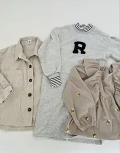 子供服140cm ナチュラル系3点まとめ売り 人気ブランド