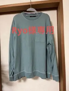 【RAGEBLUE】グリーン 長袖 Tシャツ Mサイズ