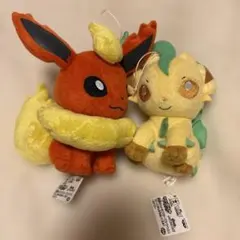 ポケモンキャンバス シャワーズ リーフィア ぬいぐるみ マスコット まとめ売り ポケモンキャンバス シャワーズ リーフィア ぬいぐるみ マスコット