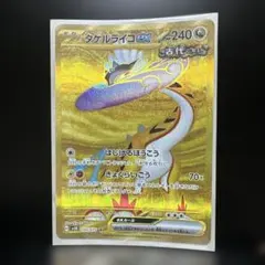 ポケカ タケルライコex UR SV5K ワイルドフォース 100/071