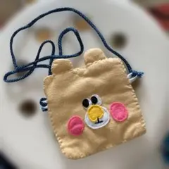 くまミニかばんsale☆ハンドメイド キッズかばん フェルト