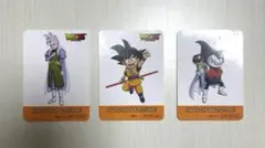ドラゴンボールストア 購入時 ノベルティステッカー 3枚 セット