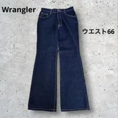 Wrangler ラングラー　デニム　シューカット　インディゴブルー　表面美品のサムネイル
