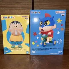 新品未開封】クレヨンしんちゃん フィギュア 3点セット バラ売り可