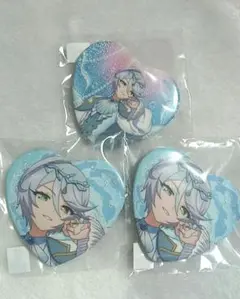 プリパラ 推しちゃれ アクアドリーム くじ D賞 缶バッジ 紫京院ひびき