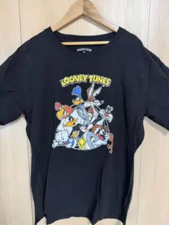 ルーニーテューンズ　古着　Tシャツ ブラック