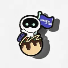 RUNSEOKJIN ピンバッジ OSAKA 大阪 ジン pins