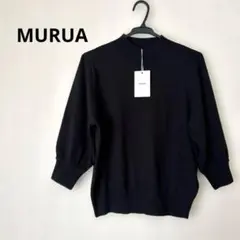 新品⭐︎タグ付き MURUA ムルーア ハーフスリーブパフニット