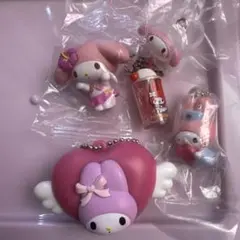 マイメロディ キーホルダー 5点セット