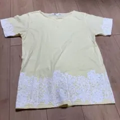SEVENDAYS=SUNDAY レース切替Tシャツ イエロー Lのサムネイル