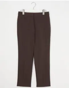 プラステ　PLST ストレッチ　リネン　スティックパンツ　テーパードパンツ