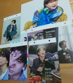 SnowMan 2025 オフィシャルカレンダー スノカレ 佐久間大介