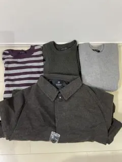 【新品未使用品】ナノユニバース　アウター含む服4点セット